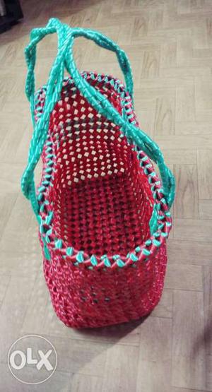 Hand made Grocery Bag. Promote cottage industry!