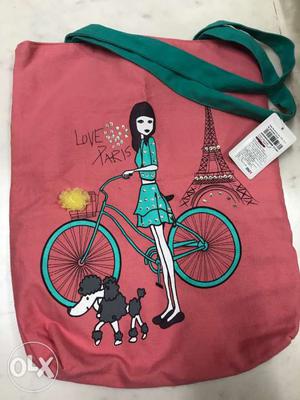 Max Canvas Bag. Unused with Price Tag.