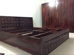 New Rose wood (Sheesham) double bed