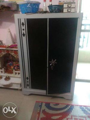 Small cupboard. metal. used only for 1 yr