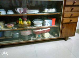 Solid wood Showcase with multiple drawers of