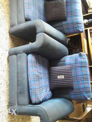 Upholstered sofas.1+1