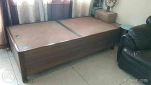 Wooden framed teakwood diwan very comfortable and
