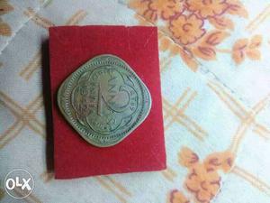 2 Indian Anna Coin