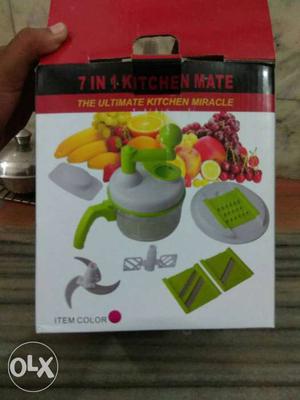 7 in 1 kitchen mate unused urgent sell very good product