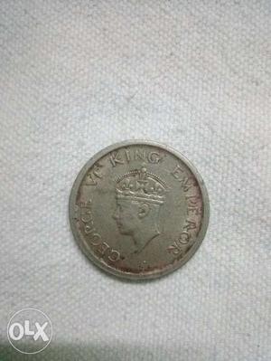 70Years old GEORGE VI KING EMPEROR  Coin