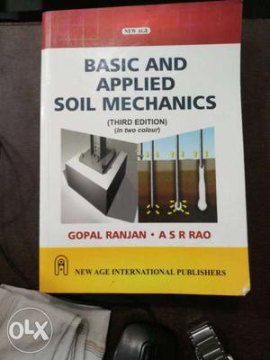 Basic And Applied Soil Mechanics By Gopal Ranjan Book