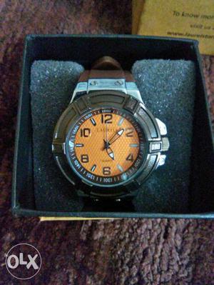 Brand New wrist watch with silicon strap