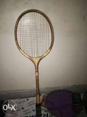 Brown Badminton Racket