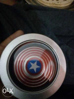 Captain America Shield Hand Spinner In Case