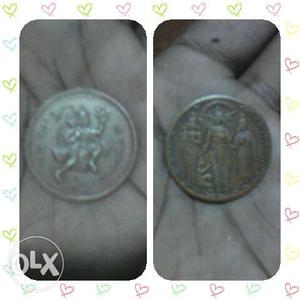 East India company rear old old coin  sal Ke