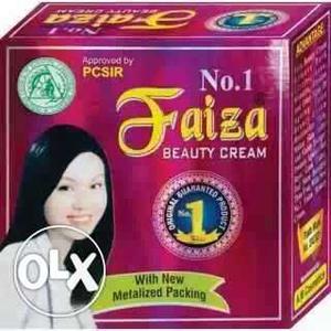 Faiza Beauty Cream Box