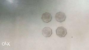 Four 10 Silver Coins
