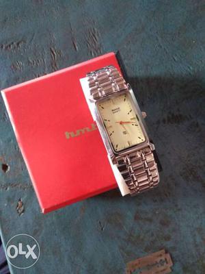 HMT new original watch with bill box, unused.