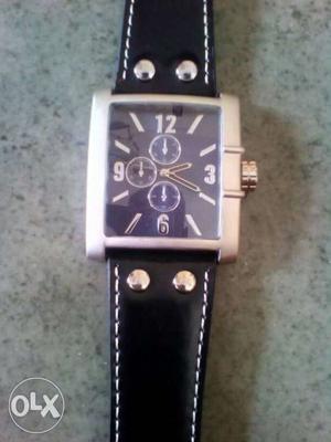 Leather belt watch (negotiable)
