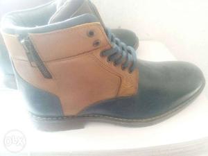 Leather shoe boot only 800/-