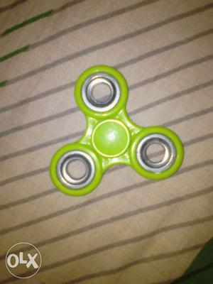 My new fidget spinning for good use