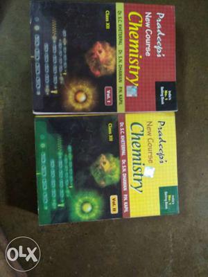 Pradeep Chemistry for 12th both edition in very