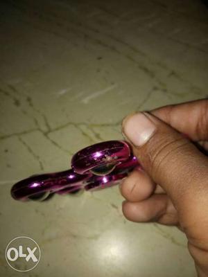Purple And Gray Fidget Hand Spinner