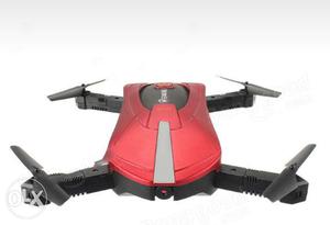 Red And Black Quadcopter