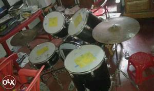 Rockstar drumset wit double pedal