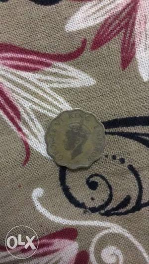 Silver Scallops End Coin