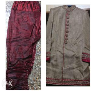 This is brand new sherwani which is wear only one