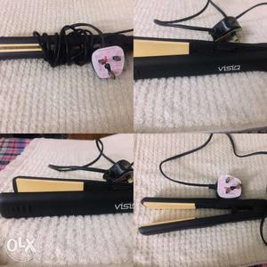 Visiq Hair straightner...A week old and very good condition.