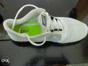 White Nike Free Run 3 Low-top Sneaker..light weight N