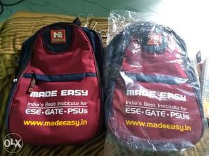 2 New MADE EASY Bag just for 500