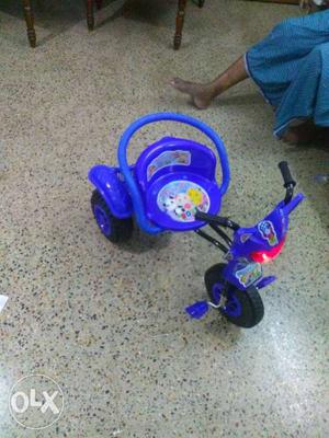 2 months old kids tricycle.