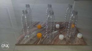 200ml Clear Palstic Bottles 100 pc in 375rs