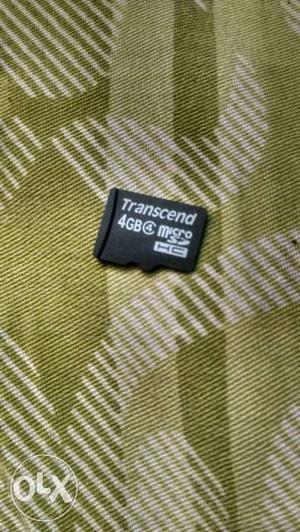 4 GB Transcend Micro SD Card