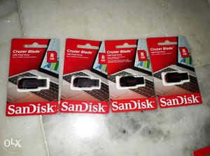 8 gb pendrive SanDisk. Qty. 4