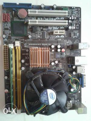 Asus motherboard with c2d 2.93 cpu, with 2gb ram