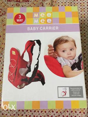Baby carrier. Unboxed but unused. MeeMee brand. 