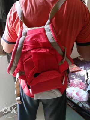 Baby carrier used only twice.. almost new. market