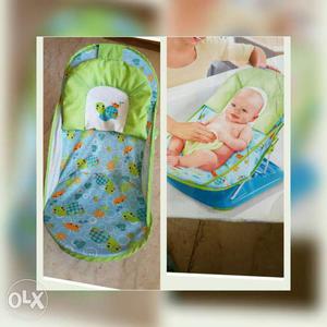 Baby's Green And Blue Deluxe Bather