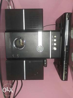 Black 3.1 Multimedia Speaker System