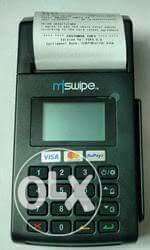 Black Mswipe Credit Card Terminal