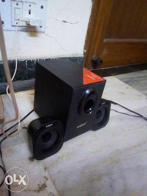 Black mini 2 in 1 speaker set nice mini for laptop solet