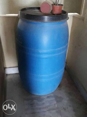 Blue Water Barrel