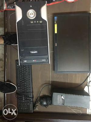 Completr deaktop set with working condition for