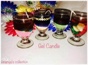 DECORATIVE GEL CANDLE perfect for candle night