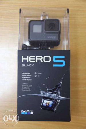 Gopro Hero 5 Black Action Camera Brand New