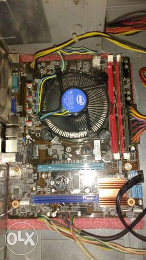 I core i5 3.2 ghz, ram 4 gb,& motherboard