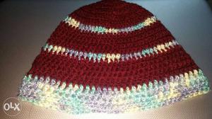 Knitted Red Hat