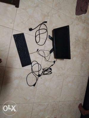 Monitor used for 2 year, keyboard used for 4