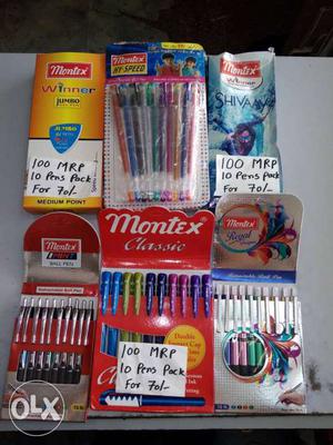 New Montex branded pens