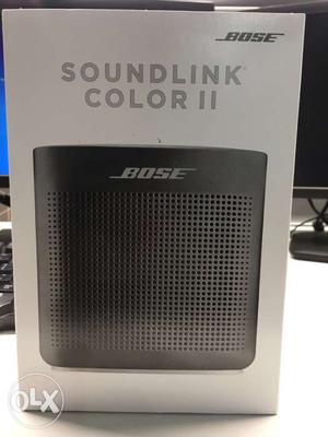 New bose soundlink color II 10 days old with bill